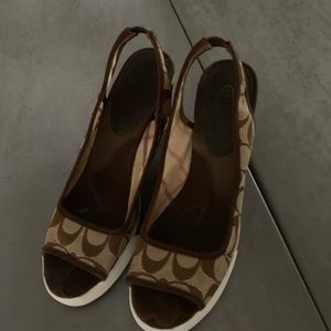 Coach Wedge Sandals